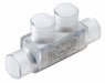 MultitapConnector Alum Clear Hex 2Port