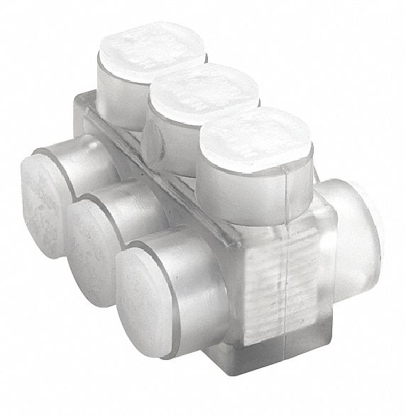 MultitapConnector Alum Clear Hex 3Port