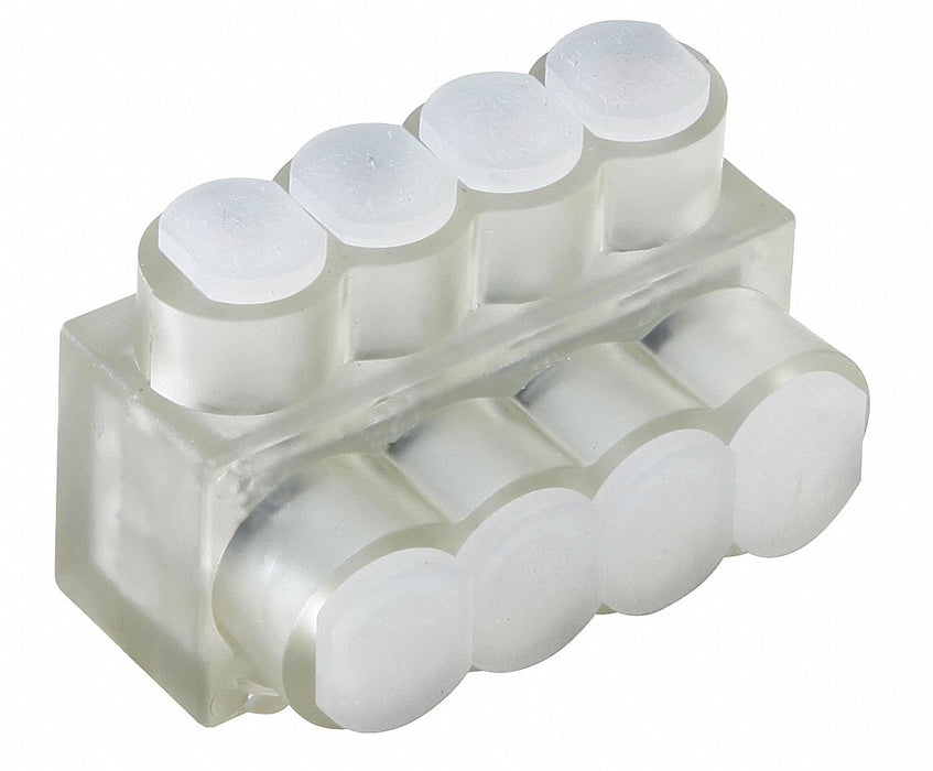 MultitapConnector Alum Clear Hex 4Port