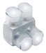 MultitapConnector Alum Clear Hex 2Port