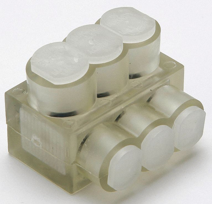 MultitapConnector Alum Clear Hex 3Port