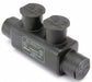 MultitapConnector Alum Blk Hex 2Port