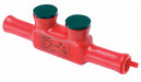 MultitapConnector Aluminum Red Hex 2Port