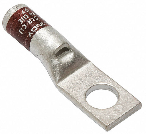 OneHoleLugCmprsnConn STD Brown 10