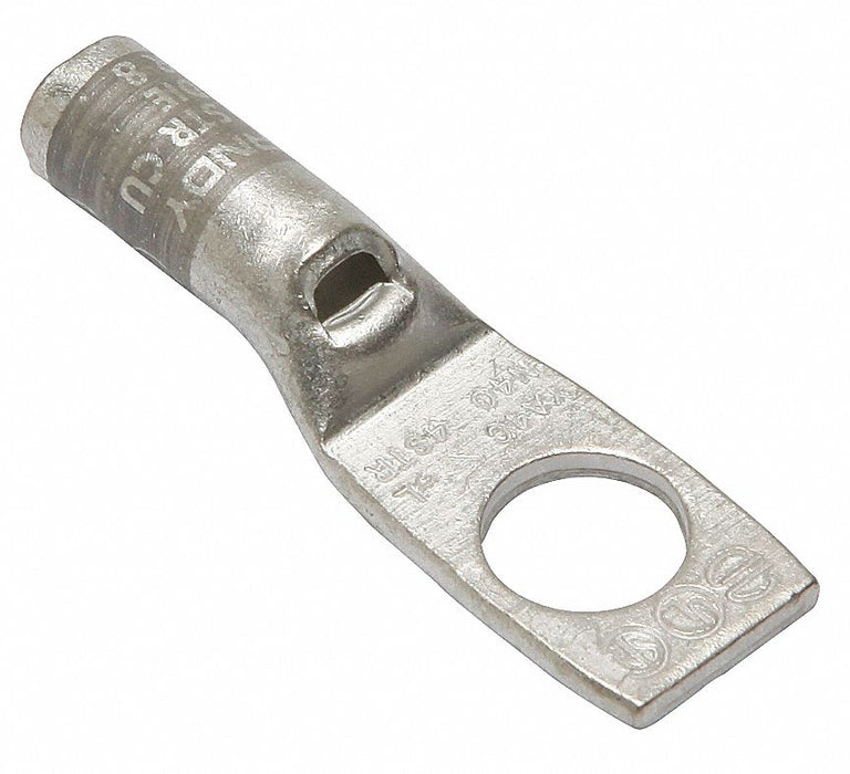 OneHoleLugCmprsnConn STD Gray 346/8