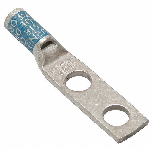 TwoHoleLugCmprsnConn STD Blue 374/7