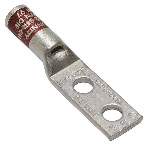 TwoHoleLugCmprsnConn STD Brown 10