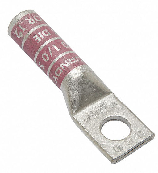 OneHoleLugCmprsnConn Long Pink 12/348