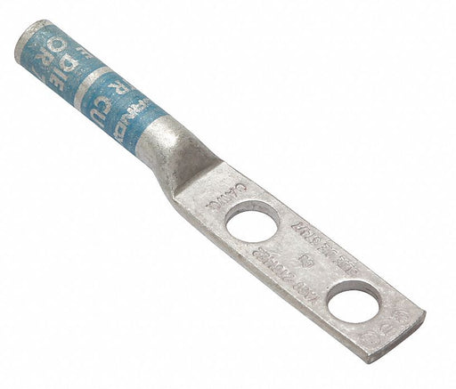 TwoHoleLugCmprsnConn Long Blue 374/7