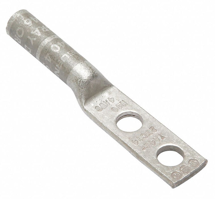 TwoHoleLugCmprsnConn STD Gray 346/8
