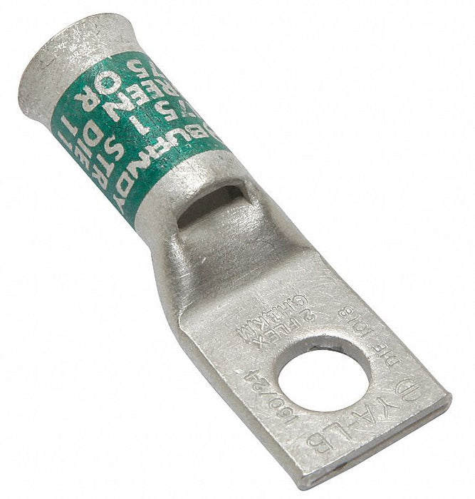 OneHoleLugCmprsnConn STD Green 1018/11