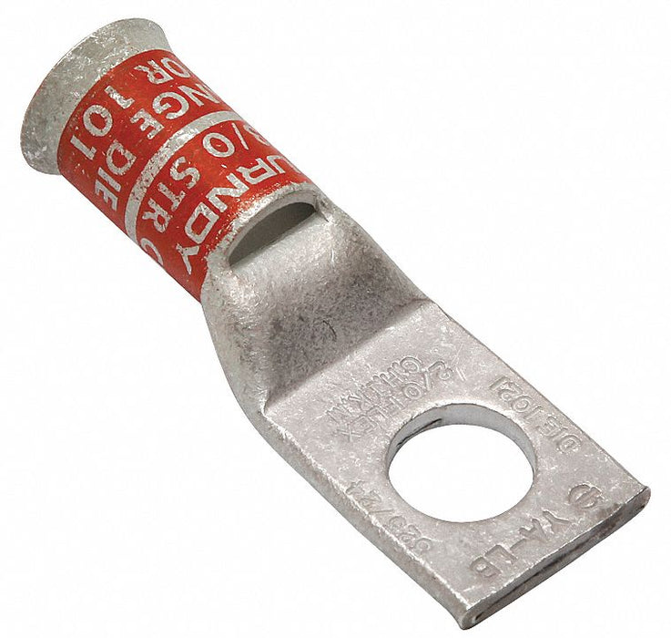 OneHoleLugCmprsnConn STD Orange 1021/14