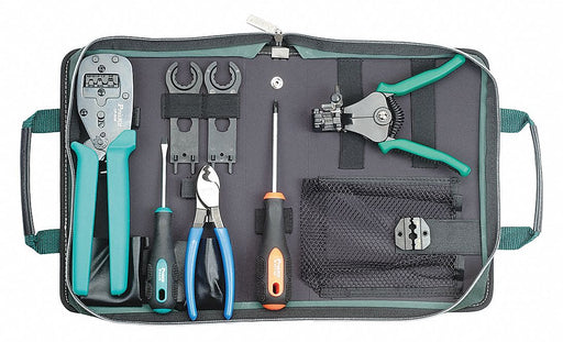 Crimp Tool Kit Solar 9 Pc