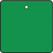 Blank Tag 2 x 2In Green PK10