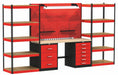 Modular Shelving Set 78 H 132 W 24 D
