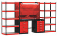 Modular Shelving Set 78 H 132 W 24 D