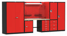Modular Cabinet Set 78 H 132 W 24 D