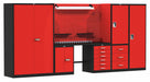 Modular Cabinet Set 78 H 168 W 24 D