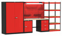 Modlr Cabnt/Shelving Set 78 H 132 W 24 D