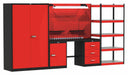 Modlr Cabnt/Shelving Set 78 H 132 W 24 D