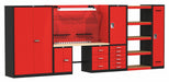 Modlr Cabnt/Shelving Set 78 H 210 W 24 D