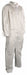 Collared Coveralls Whte XL Straight PK25