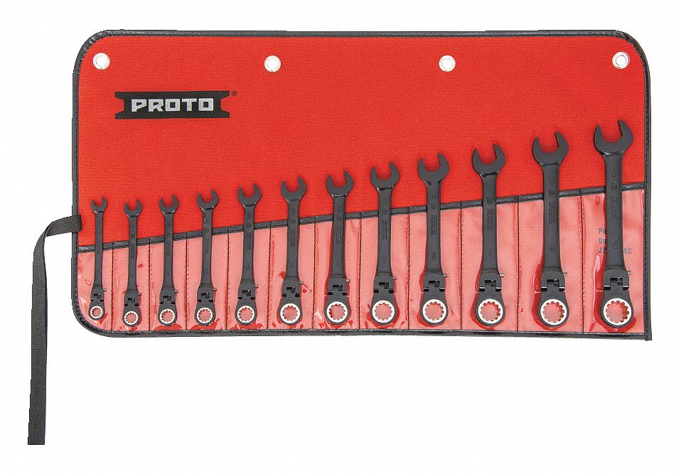 Combo Wrench St Steel Chrome Flexible