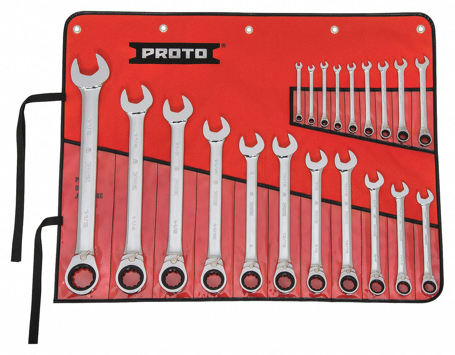 Combo Wrench St Steel Polish Stnrd Ofst