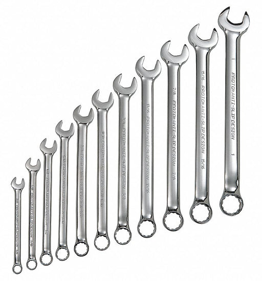 Combo Wrench St Steel Polish Stnrd Ofst