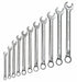Combo Wrench St Steel Polish Stnrd Ofst