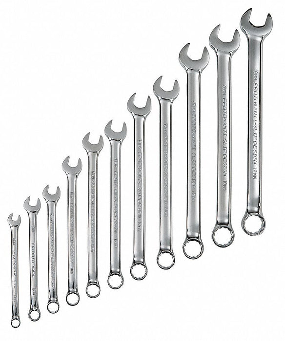 Combo Wrench St Steel Polish Stnrd Ofst