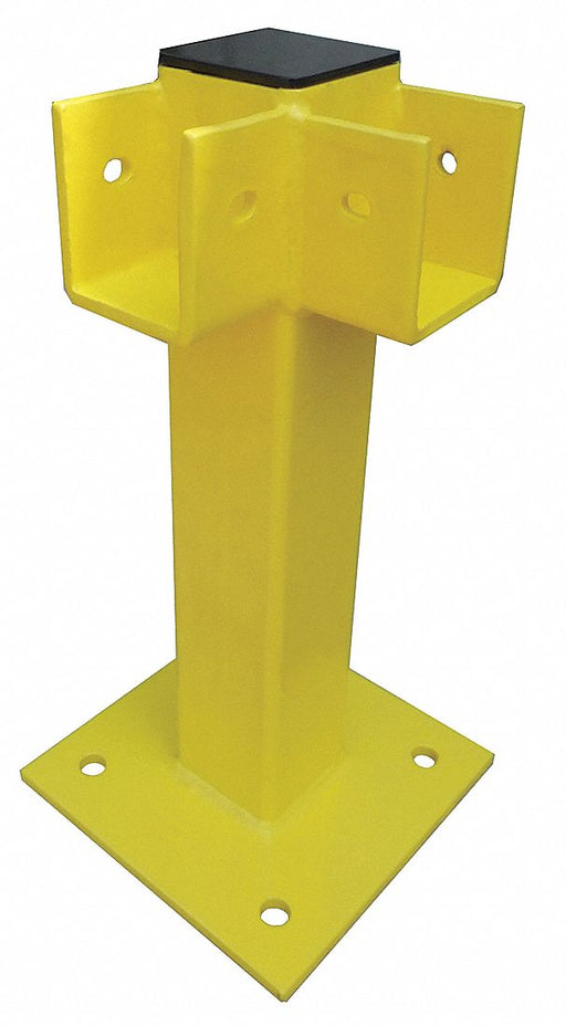 Corner Post 21 in Yellow Steel