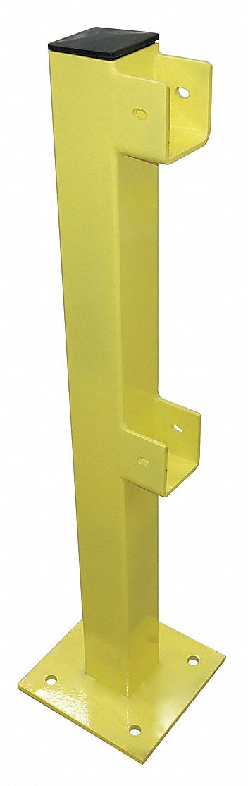 End Post 45 in Yellow Steel