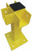 Three Way Post 21 in Yellow Steel