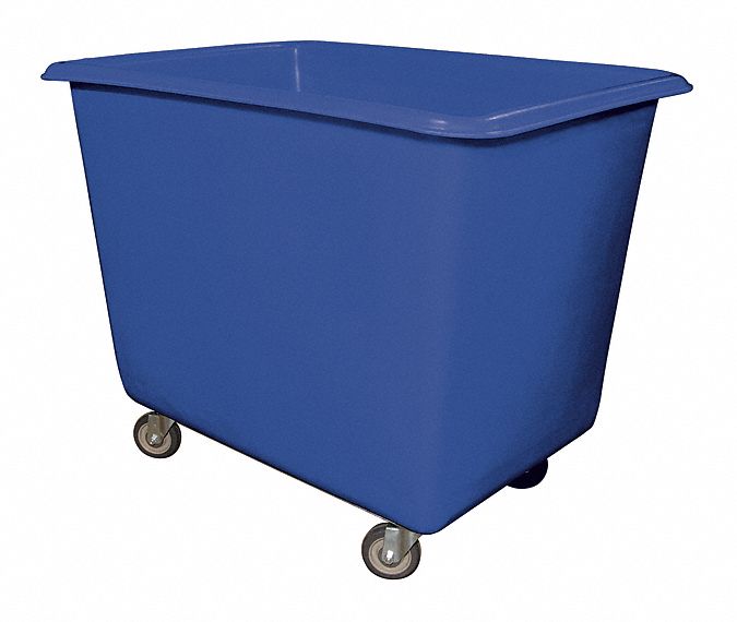 Cube Truck HDPE Blue 7.5 cu ft.