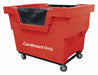 J6303 Cube Truck HDPE Red 23.6 cu ft.