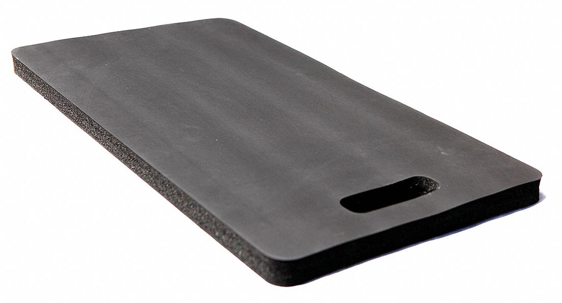 Kneeling Pad 22 L 12 W Rubber Black