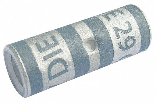 Open Barrel Splice Gray Copper 35 kV