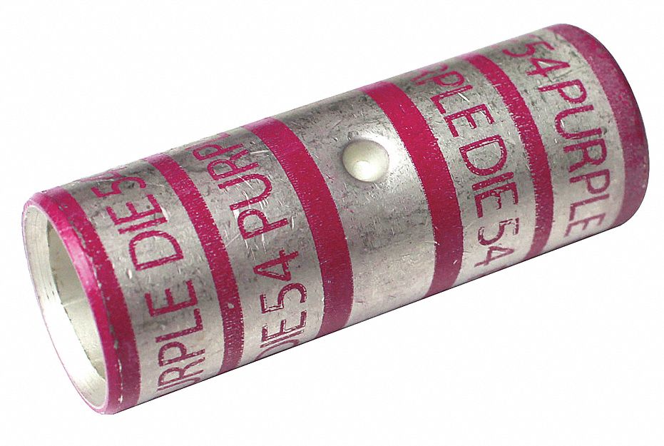 OpenBarrelSplice Purple Copper 35kV