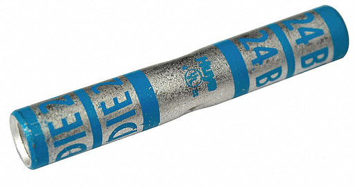 Open Barrel Splice Blue Copper 35 kV