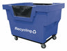G5366 Cube Truck HDPE Blue 23.6 cu ft.