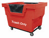 J6304 Cube Truck HDPE Red 23.6 cu ft.