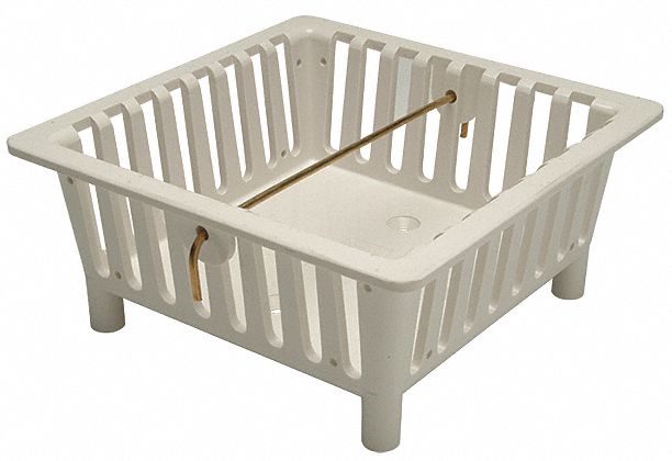 SedimentBucket D3 Plastic White