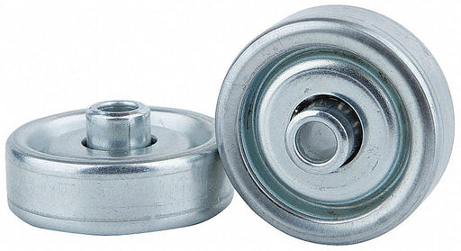 Skate Wheel Steel 1-1/2 Dia 100 lb.