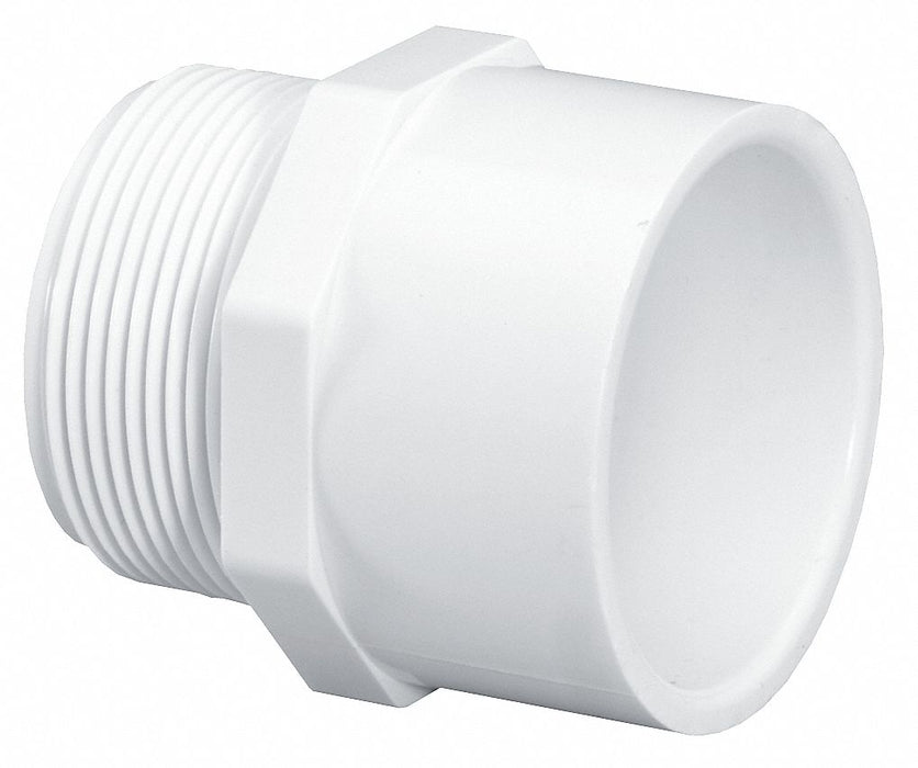 PVC Straight 2 in NPT 2 in