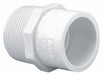 PVC Straight 1/2 in NPT 3/4 in