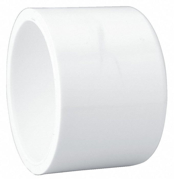 Cap 2 1/2 in Schedule 40 Socket White