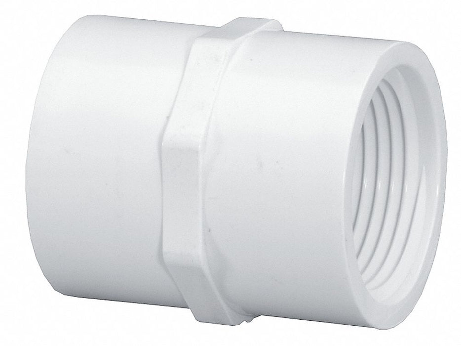 PVC CouplingBody 3/4inNPT 1/2inNPT