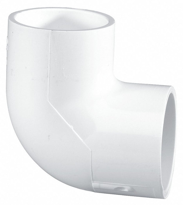 90 Elbow 2 in Schedule 40 Socket White