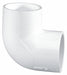 90 Elbow 2 in Schedule 40 Socket White